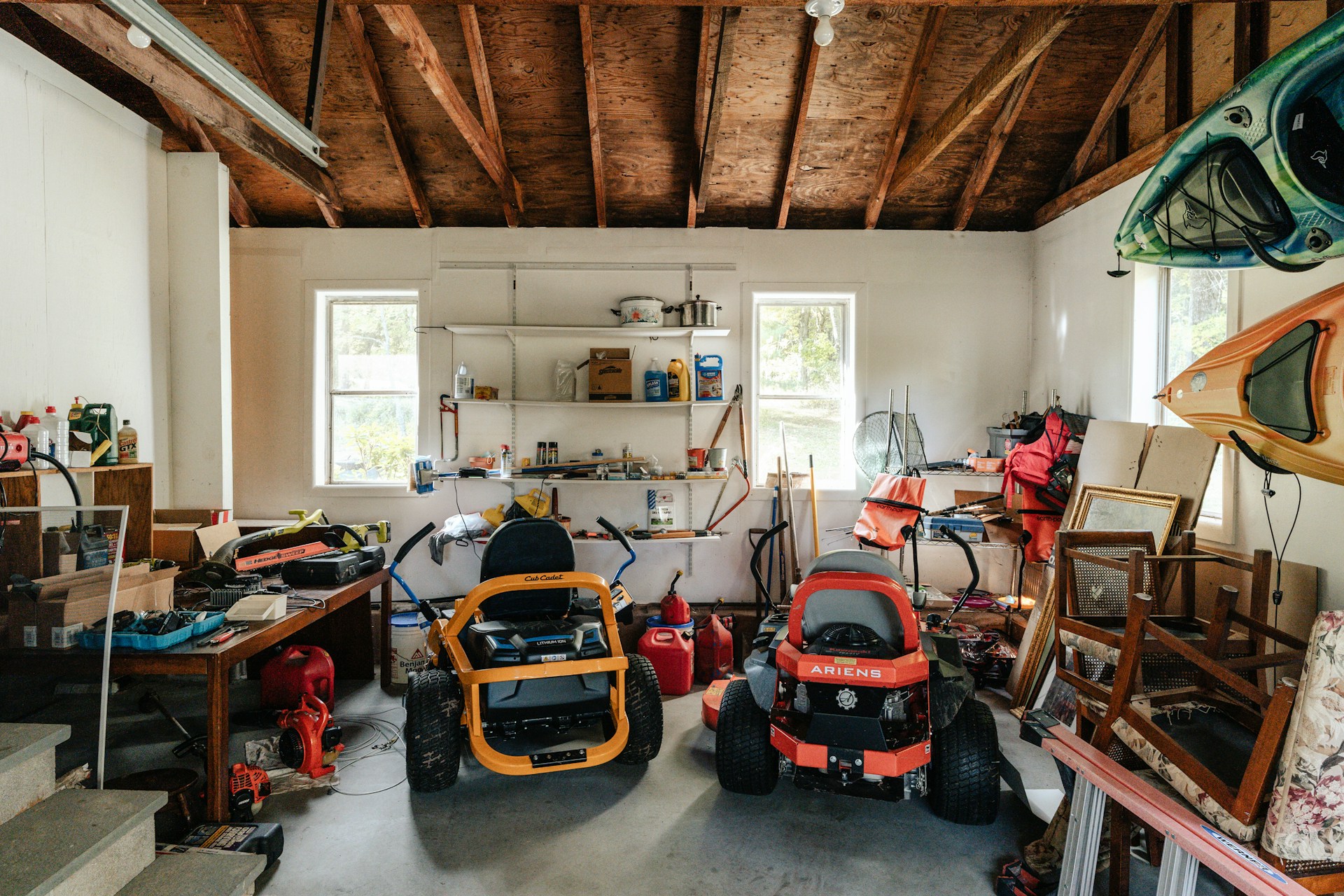 Riding Lawn Mower Maintenance Storage Checklist